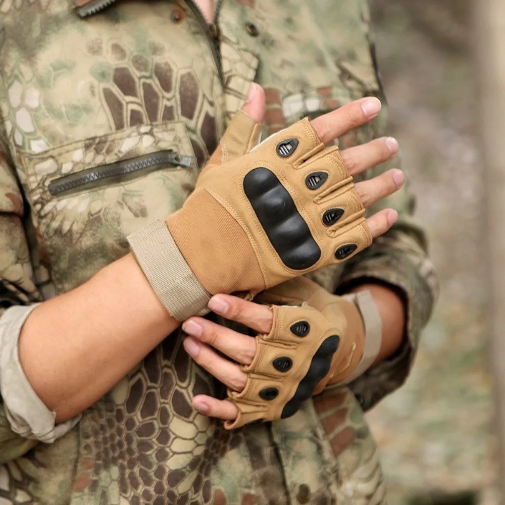 Motorcycle Glove Knuckle - Guantes tácticos para actividades al aire