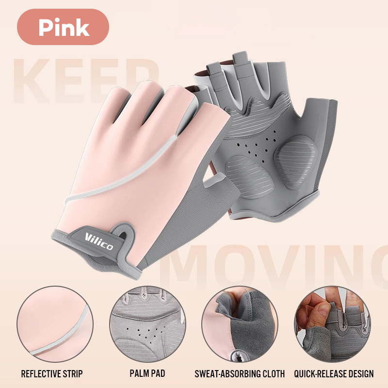 Workout Glove Gym - Guantes de ciclismo transpirables de verano,
