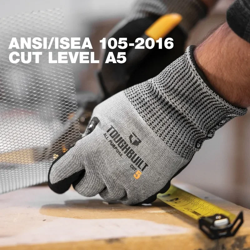 Nitrile Mechanic Glove - ToughBuilt TB-P2-112-5-L nitrilo súper resistente a