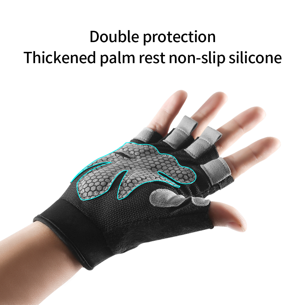 Guantes de medio dedo para gim - Workout Glove Gym reseña y precio