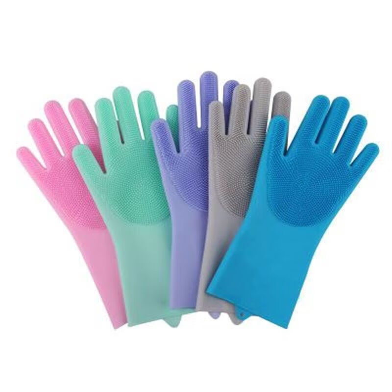 Guantes de Silicona para Lavar - Rubber Glove Cleaning reseña y precio