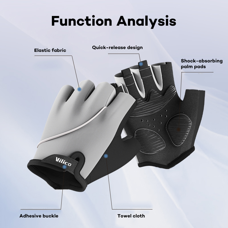 Guantes de ciclismo transpirab - Workout Glove Gym reseña y precio