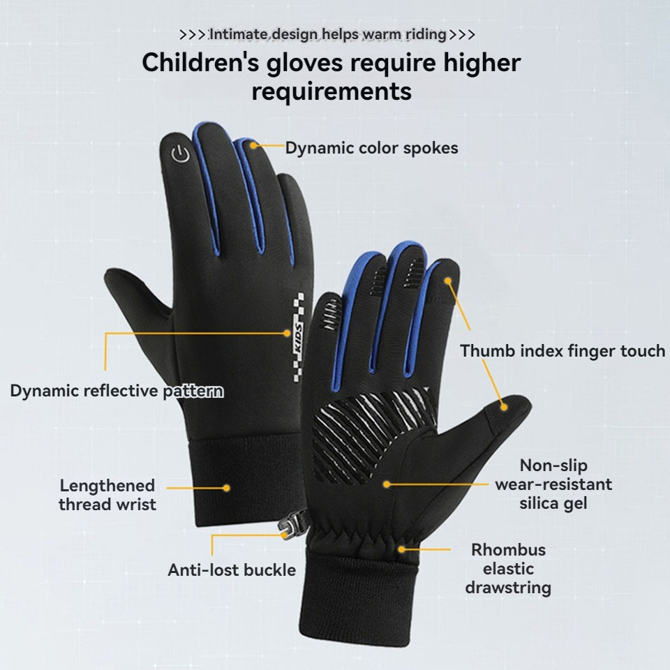 GTUBIKE guantes para niños pan - Ski Glove Waterproof reseña y precio