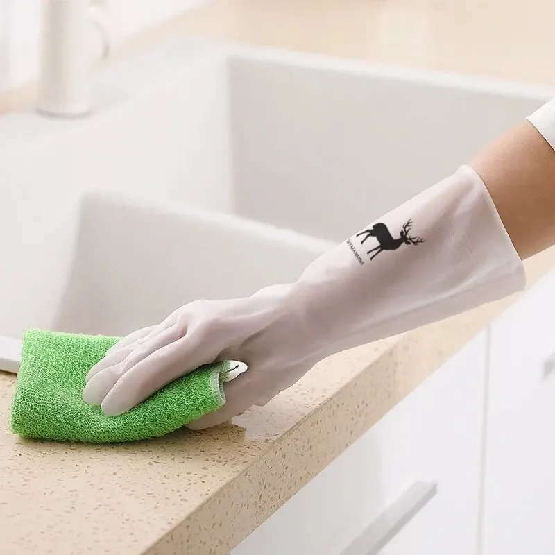 Guantes de goma multiusos: gru - Rubber Glove Cleaning reseña y precio