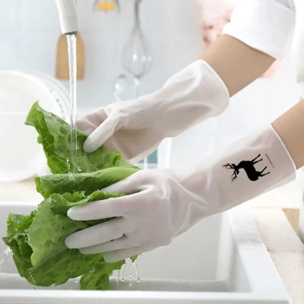 Guantes de goma multiusos: gru - Rubber Glove Cleaning reseña y precio